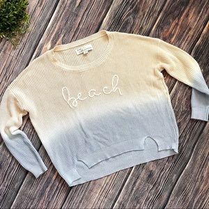 Beach ombre sweater